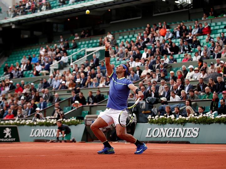 Nadal logra pase histórico a semifinales de Roland Garros
