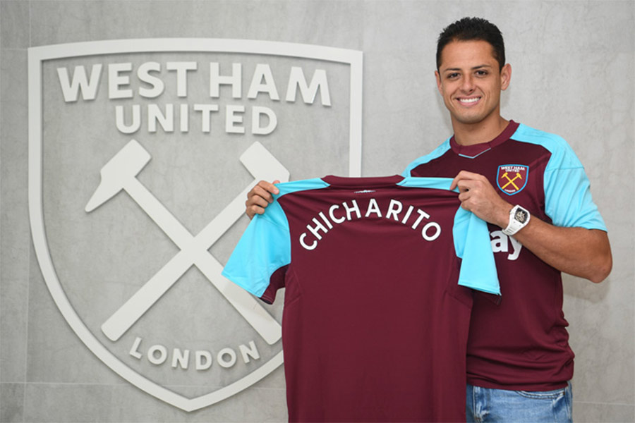 ‘Chicharito’ ya se puso la camiseta del West Ham