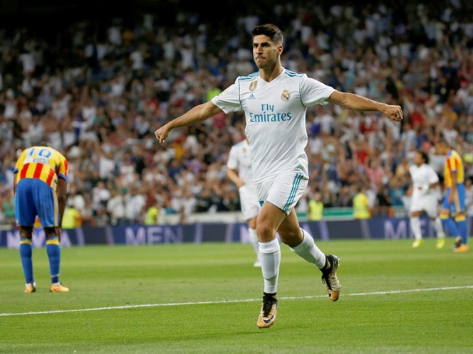 Asensio rescata al Real Madrid y empatan con el Valencia