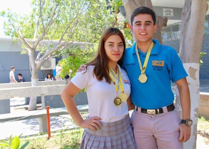 Brillan estudiantes del Cobach en Competencia Internacional de Artes Marciales