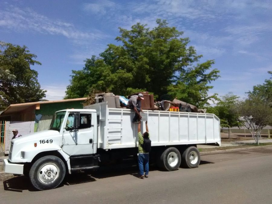 Recolectan 170 toneladas en descachare en Cajeme