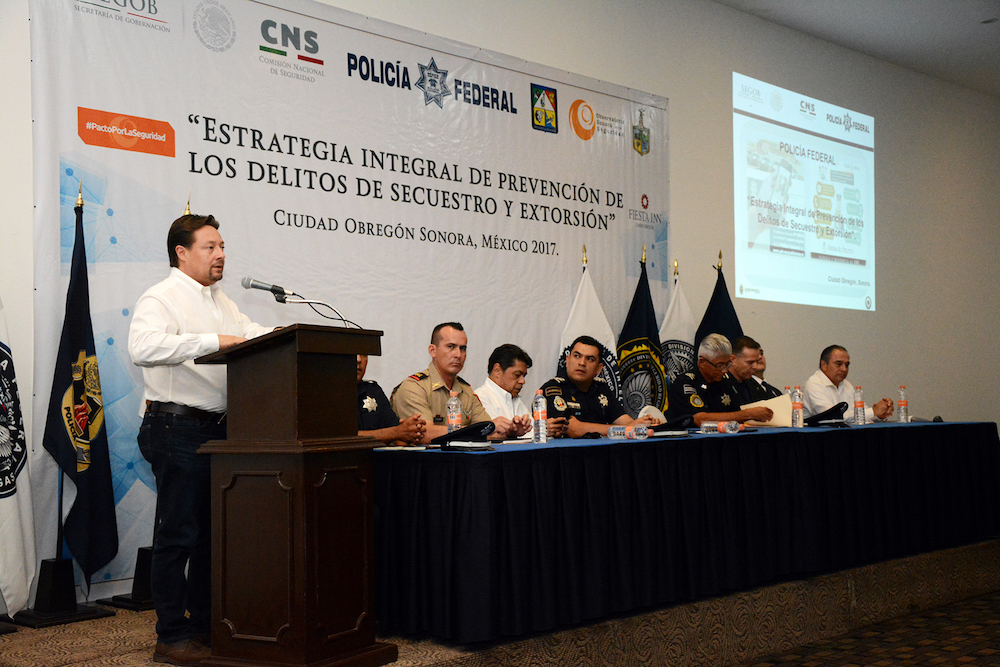 Presentan estrategia integral de prevención de secuestro y extorsión en Cajeme
