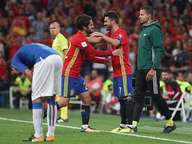 España se saborea el Mundial con goleada sobre Italia