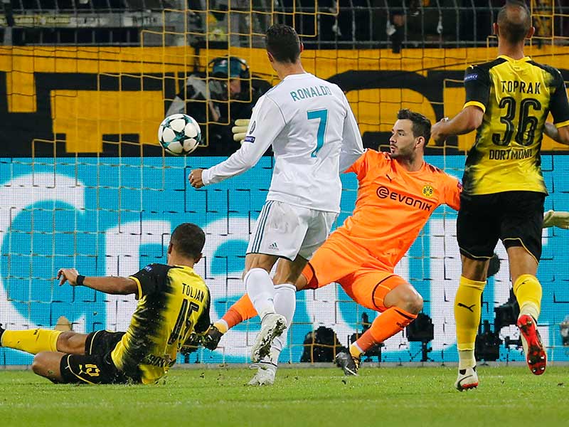 Real Madrid por fin se impone en casa del Dortmund