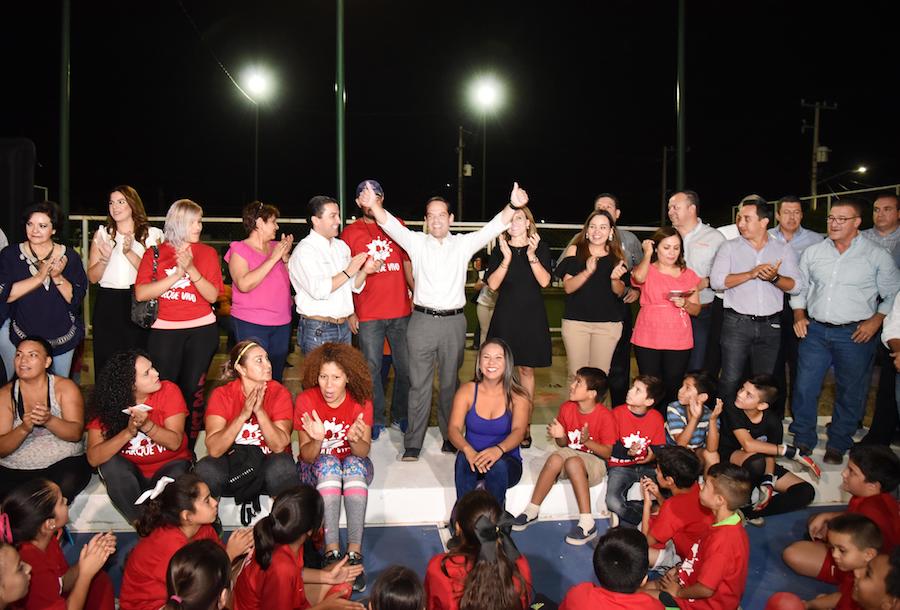 Inaugura Maloro Acosta “Parque Vivo” en la colonia Manantiales