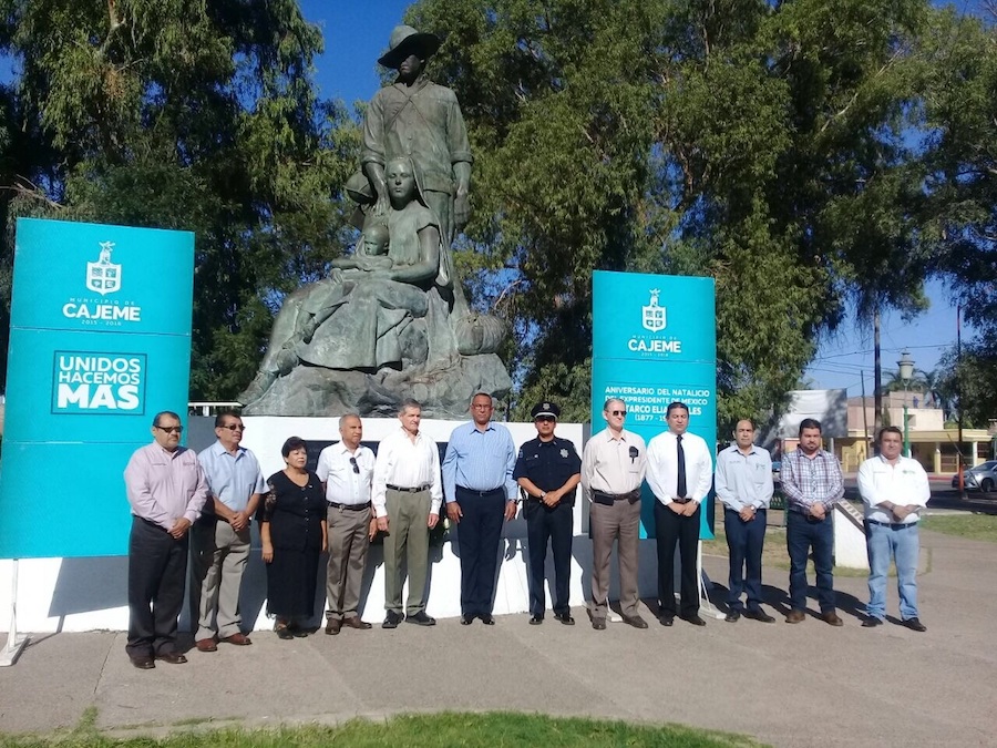 Conmemoran 140 aniversario de natalicio de ex presidente Plutarco Elías Calles