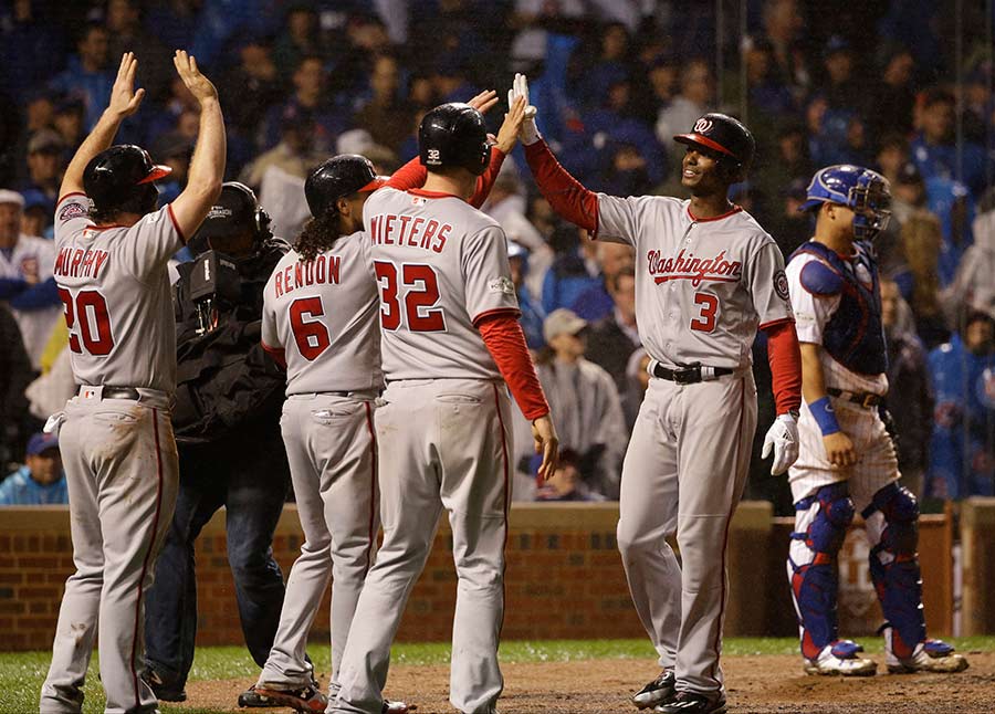 Nacionales blanquean a los Cachorros y habrá quinto partido