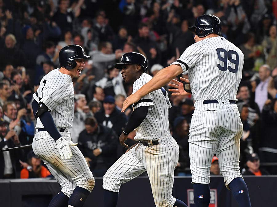 Yanquis empatan la Serie de Campeonato ante los Astros