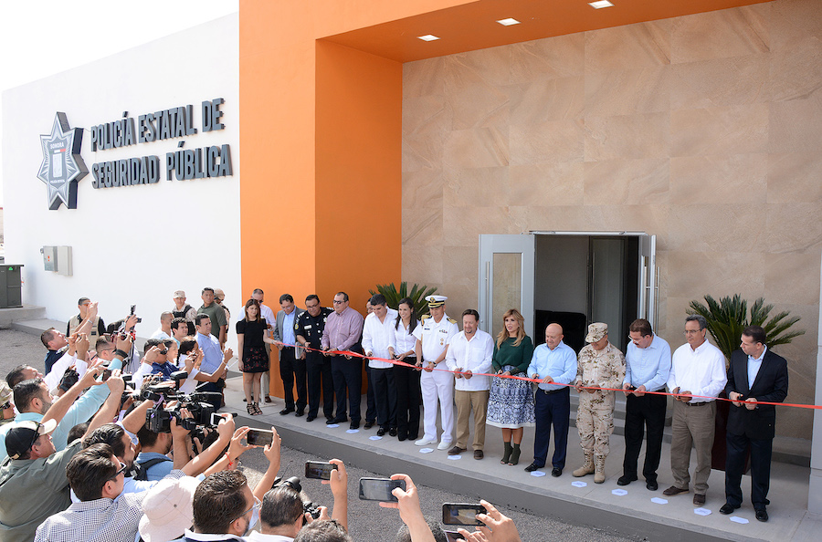 Inauguran base de la PESP en Cajeme