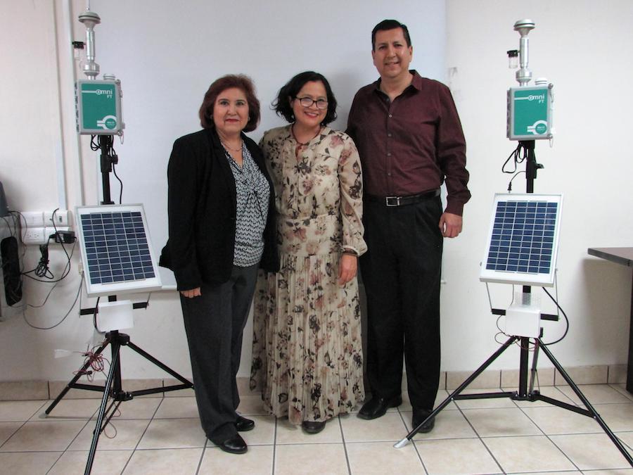 Recibe IME donación de monitores de partículas de parte de la Unison