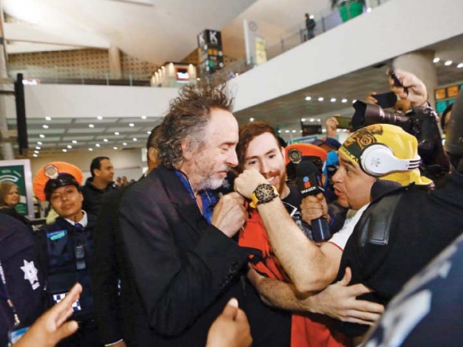 Tim Burton ya está en México