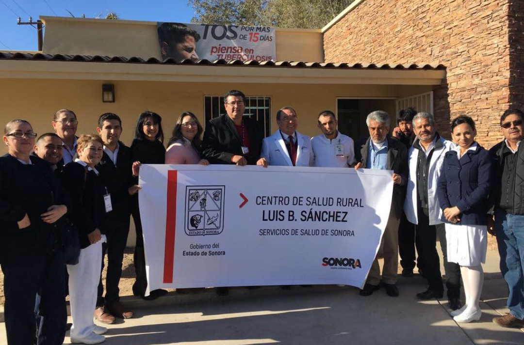 Entrega Secretaría de Salud remodelación y ampliación del Centro de Salud Rural de Luis B. Sánchez