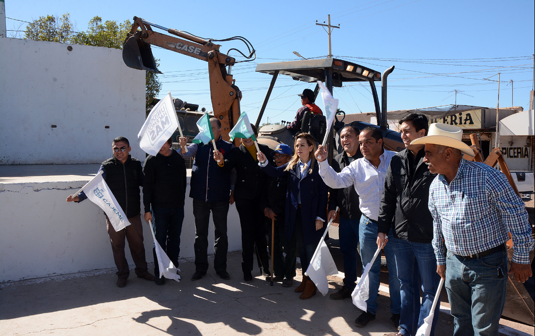 Arranca construcción de parque lineal en Pueblo Yaqui Arranca construcción de parque lineal en Pueblo Yaqui