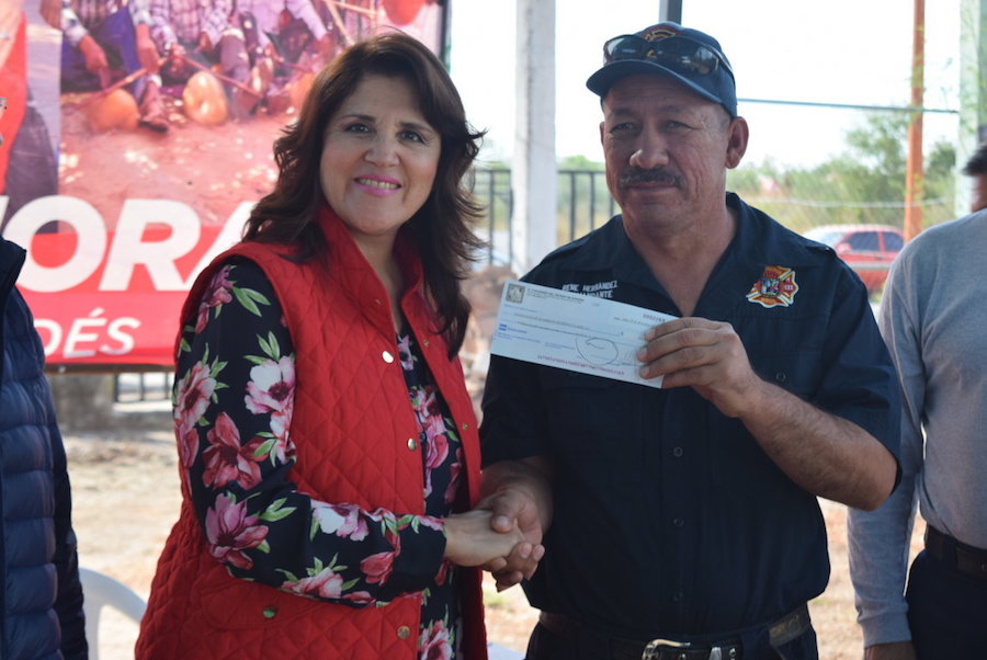 Cumple Congreso local con apoyo a bomberos sonorenses: Ana Luisa Valdés