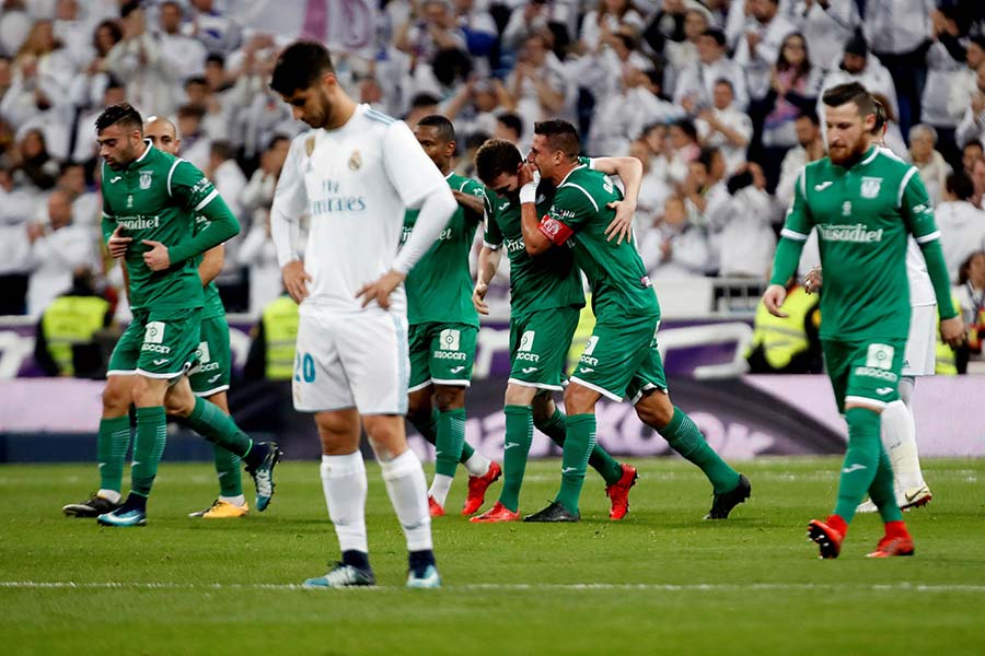 Ridículo merengue; Real Madrid dice adiós a la Copa del Rey
