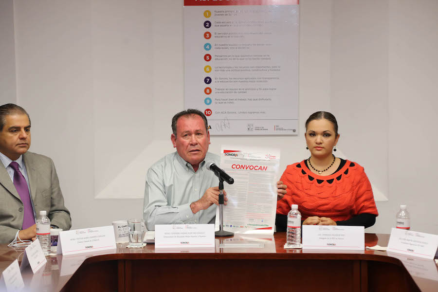 Presenta SEC convocatoria Prepa Sonora 2018