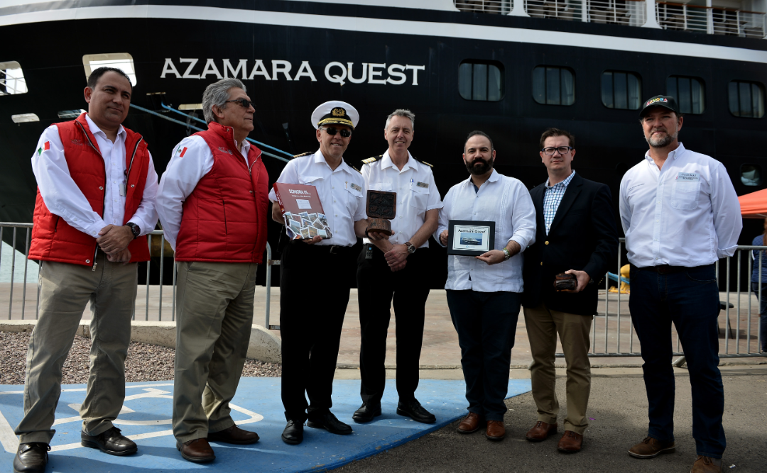 Arriba a Guaymas crucero turístico Azamara Quest Arriba a Guaymas crucero turístico Azamara Quest