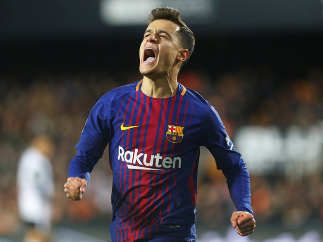 Coutinho feliz por su debut goleador con el Barcelona