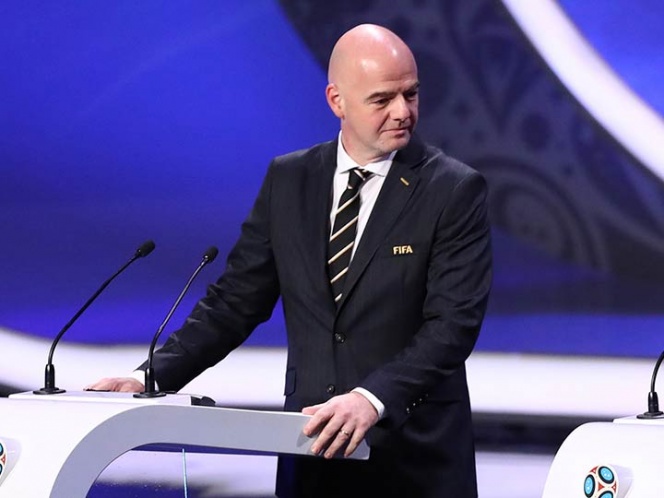 Infantino descarta inclinarse por candidatura EU-México-Canadá