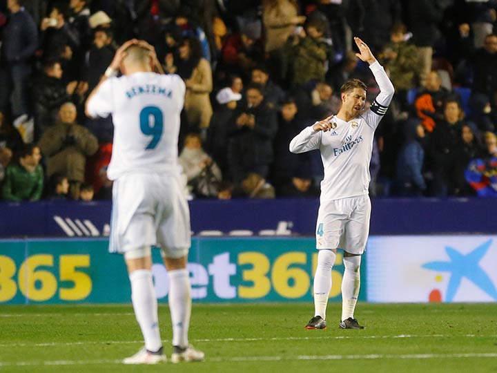Otro batacazo del Real Madrid; iguala con Levante