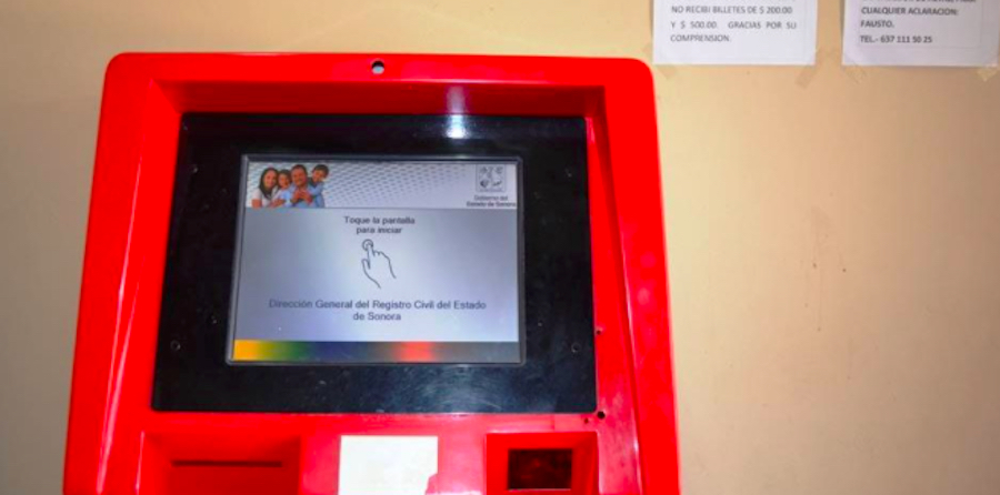 Suspenderán un día expedición de actas de registro civil en cajeros y en línea