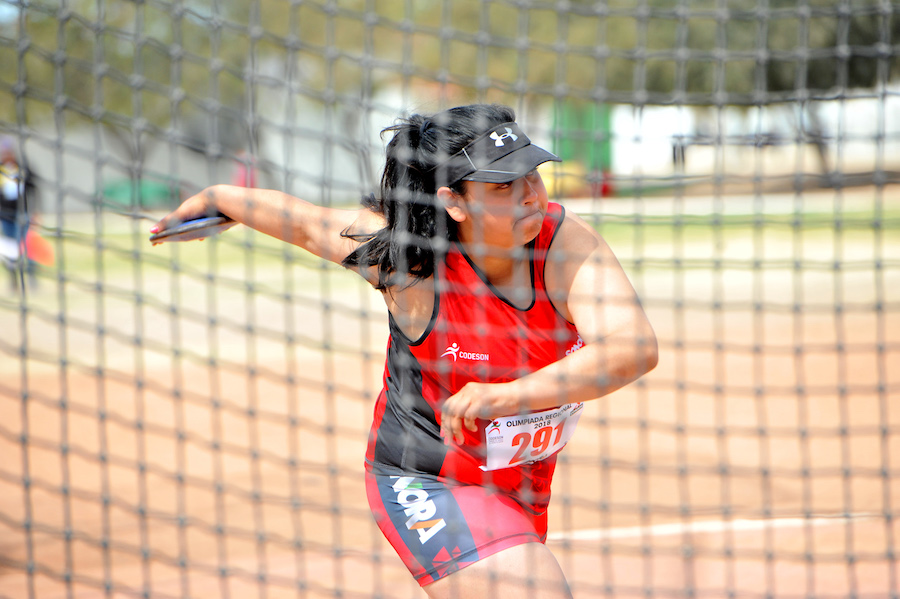 Gran cierre tiene la Ola Roja en la Olimpiada Regional de Atletismo y Tiro con Arco