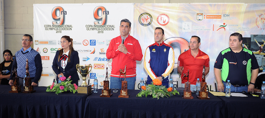 Inauguran novena Copa Internacional Olympica Codeson de Gimnasia Artística