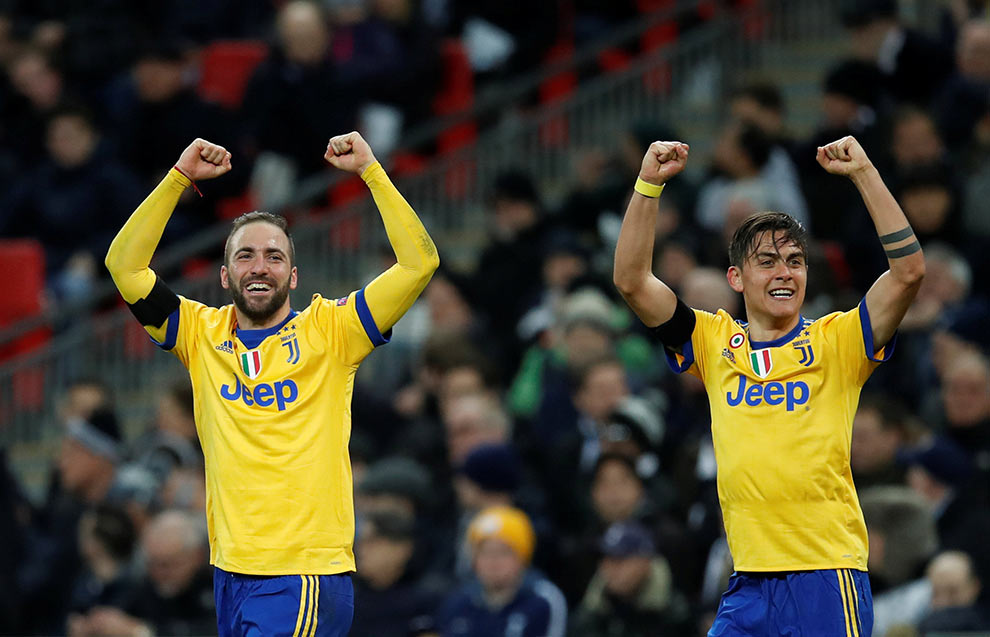 Juventus despierta del sueño al Tottenham en tres minutos