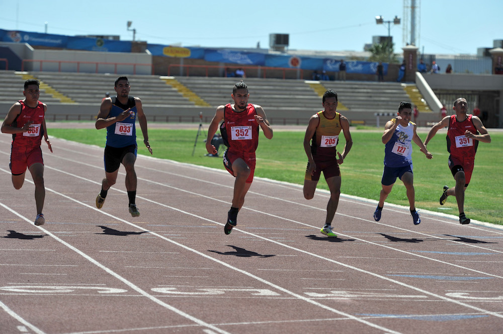 Tiene Ola Roja gran arranque en atletismo de la Olimpiada Regional