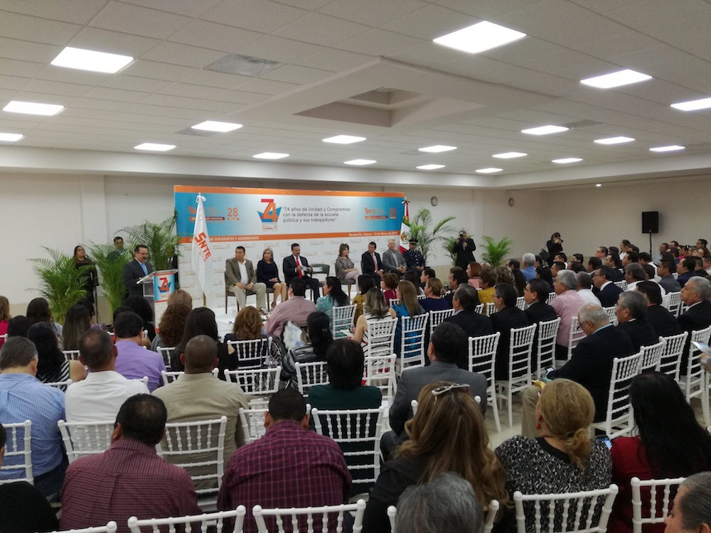 Cumple 74 años la Sección 28 del Sindicato Nacional de Trabajadores de la Educación en Sonora
