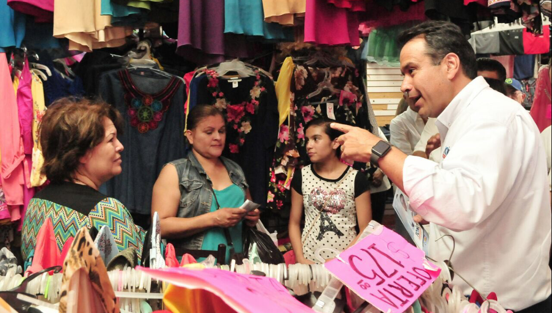 Impulsará Toño Astiazarán desarrollo del comercio local en Cajeme