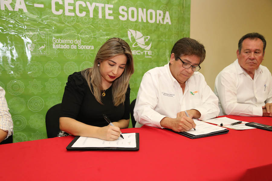 Trabajarán DIF Sonora y CECyTES en temas de prevención para los jóvenes