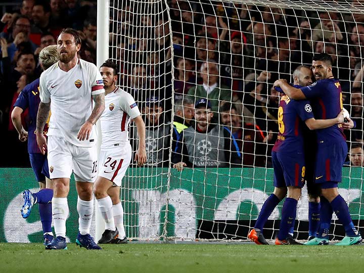 Roma le regala favores al Barcelona