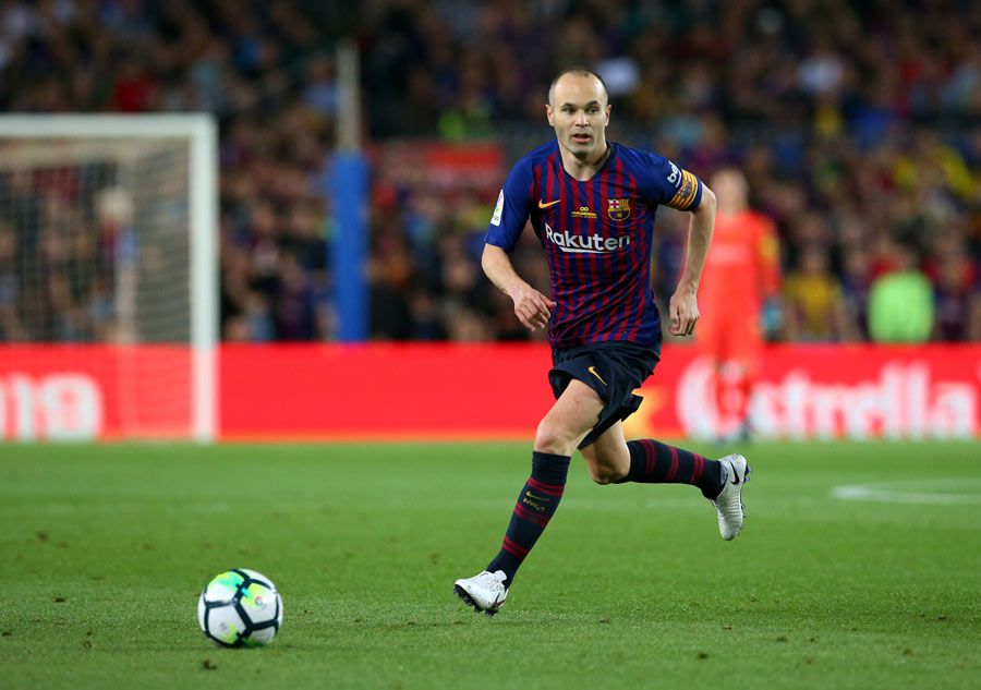 Despedida victoriosa de Iniesta con el Barcelona