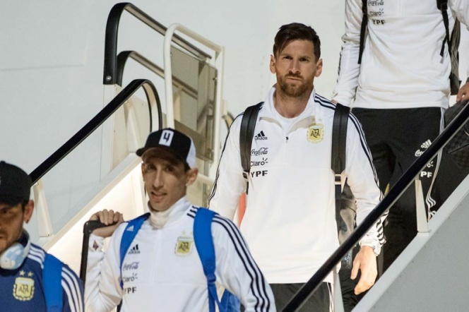 Argentina llega a Rusia con la Copa en mente