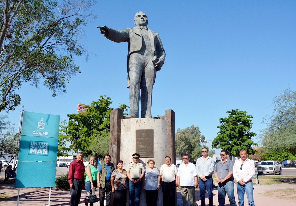 Conmemora Ayuntamiento de Cajeme 146 aniversario luctuoso del expresidente Benito Juárez