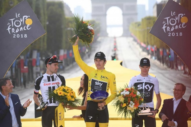 Geraint Thomas gana el Tour de Francia