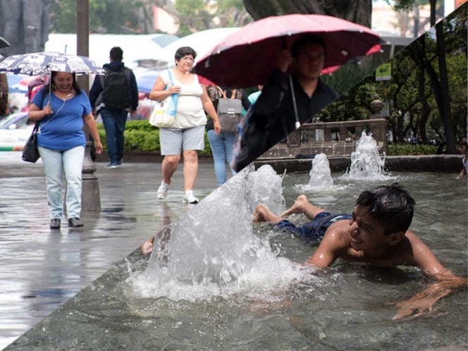 Ola de calor y lluvias seguirán en la mayor parte del país Ola de calor y lluvias seguirán en la mayor parte del país