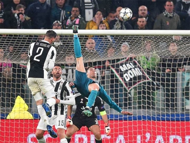 ‘Chilena’ de Cristiano, favorita para el gol del año
