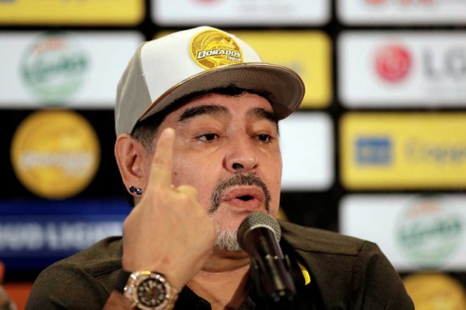 No vengo de vacaciones a Dorados, dice Maradona