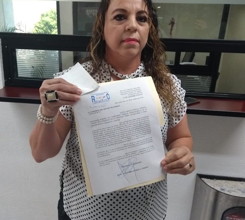 Se registra primera mujer como aspirante a Fiscal General del Estado Se registra primera mujer como aspirante a Fiscal General del Estado
