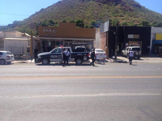 Deja balacera a cuatro agentes muertos en Guaymas