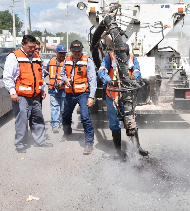 Incrementará CIDUE trabajos de campaña emergente de bacheo Incrementará CIDUE trabajos de campaña emergente de bacheo
