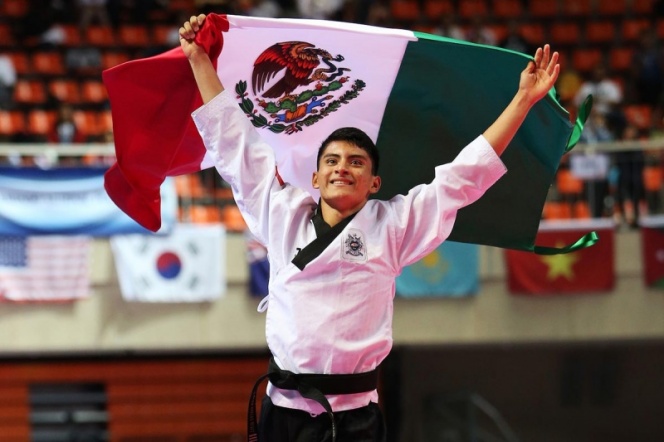México arrasa con medallas en Mundial de Taekwondo