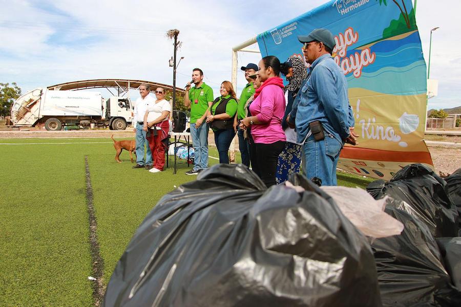 Reúnen nueve toneladas de basura en Punta Chueca