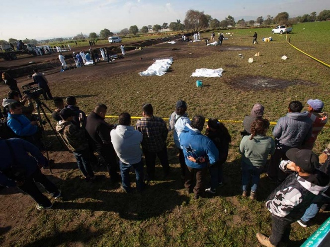 Se eleva a 79 el número de víctimas por explosión en Tlahuelilpan