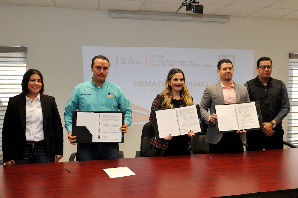 Capacitará Icatson a personal de Gluyas Construcciones