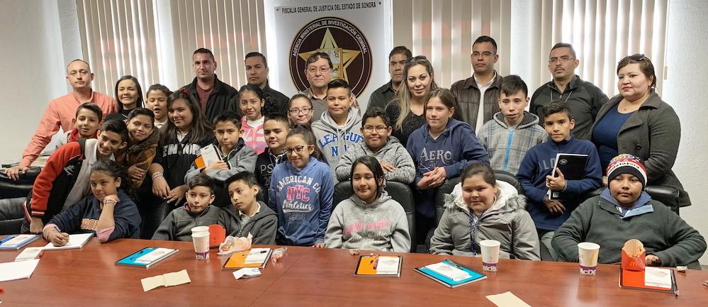 La niñez sonorense debe saber que personal de la AMIC está para protegerlos: Manuel Ángel Barrios