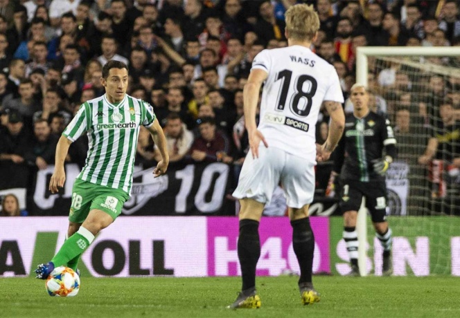 Lainez, Guardado y el Betis se despiden de la Copa del Rey