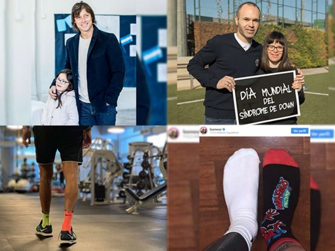 Deportistas conmemoran Día Mundial del Síndrome de Down